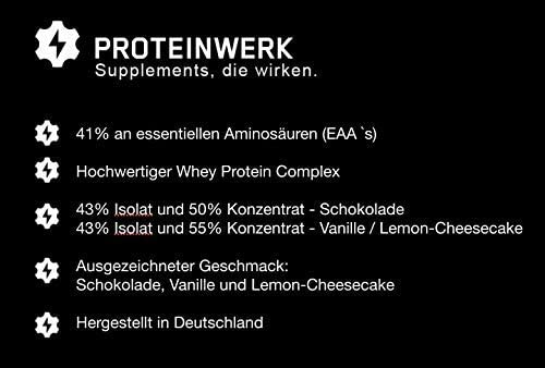 Proteinwerk Craft Whey Geschmack: Vanille, 1kg.