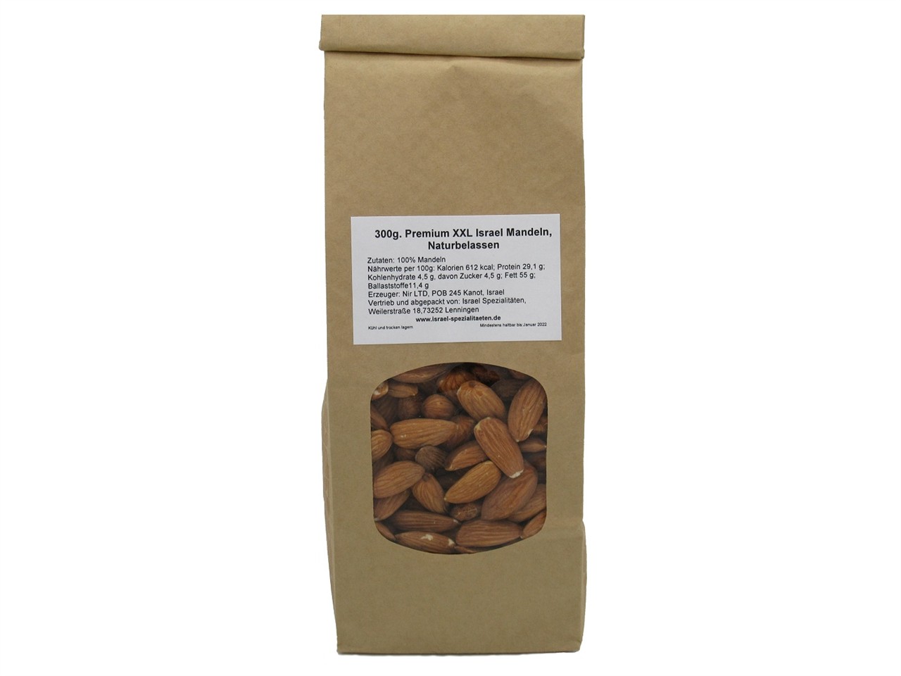 1kg. Box Medjoul Datteln + 300g. Mandeln