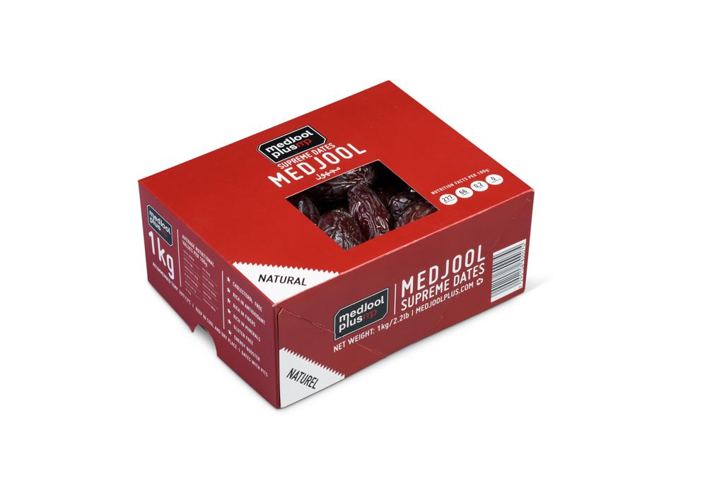 1kg. Box Supreme Medjoul Datteln, Medjool Plus