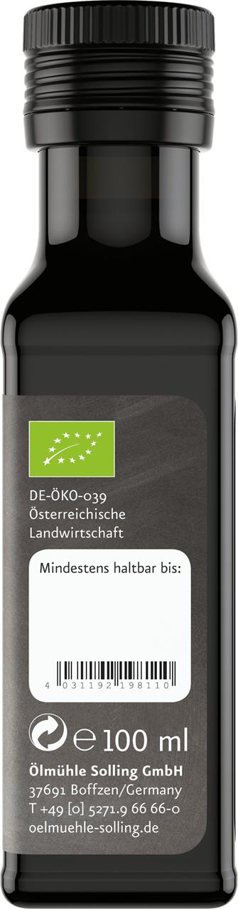 BIO Kürbiskernöl nativ, 100ml Ölmühle Solling