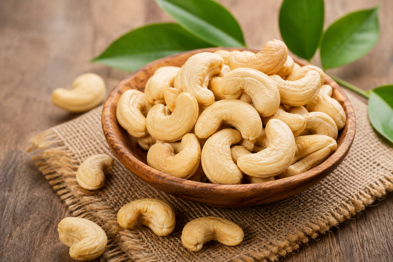Bio-Cashewkerne – hochwertige Cashewkerne für Müsli, Bowls, Desserts und zum Backen