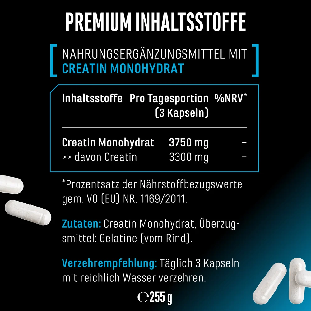 Creatin Ultra Caps - 180 Stück, GEN