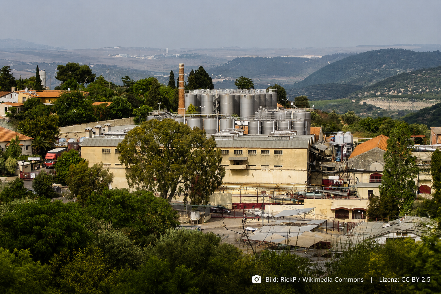 Historische Carmel Winery in Zichron Yaakov – traditionsreiche Weinkellerei in Israel