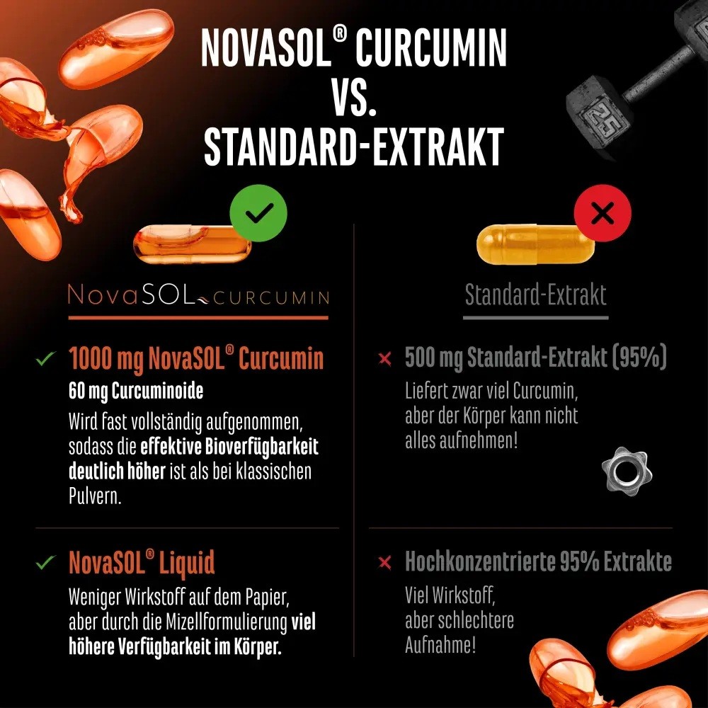 Curcuma Liquid NovaSol® - 500mg 120 Kapseln